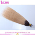 Лучшее качество 7А качество два тона перуанский волос Remy лента наращивание волос кожа уток